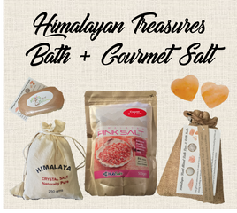 Himalayan Salt Crystal - Bath & Gourmet Salt