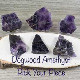 Dogwood Amethyst Slabs - You Pick!  Polished, Natural, No Dyes - *Relaxation* - *Courage* - *Inner Strength* - Crown Chakra