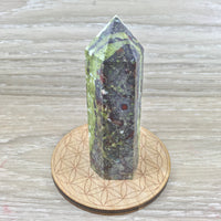3.5" Dragon's Stone Obelisk - Polished, No Dyes - *Primal Energy* - *Past LIfe Healing* - *Grounding* - Reiki Healing