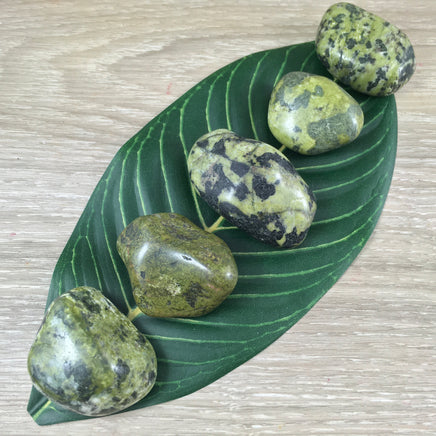 BIG Nephrite Jade / B.C. Jade - Natural, No Dyes, Tumbled, Polished - * HEALTH* - * ABUNDANCE * - Heart Chakra - Reiki Energy