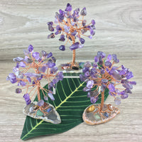 Beautiful Handcrafted Gemstone Trees with Genuine Gemstones - Chakra Tree - Healing Tree - Reiki Energy