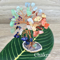 Beautiful Handcrafted Gemstone Trees with Genuine Gemstones - Chakra Tree - Healing Tree - Reiki Energy