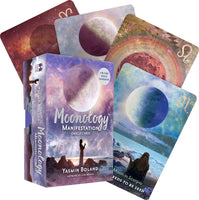 Moonology Manifestation Oracle: A 48-Card Deck and Guidebook Cards by Yasmin Boland (Author), Lori Menna (Illustrator)