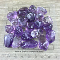 Brazilian Amethyst - High Grade - Tumbled Crystal - *PROTECTION* - *PURIFICATION* - Reiki Healing