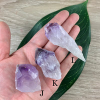 Medium Amethyst Point (2.5-3") - You Pick - Natural, Unpolished, SPARKLY - CALMING, DIvine Connection