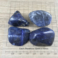 Sodalite (Large) - High Grade!  1.25"-1.75" Tumbled Crystal | Free Form - *INSIGHT* - *COMMUNICATION* - Reiki Healing