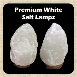 Premium White Salt Lamps