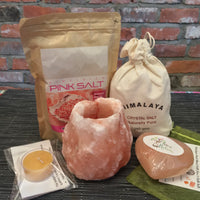 Deluxe Himalayan Gift Package - Spa Gift, Healing Gift, Detoxifying, Healthy for Mind & Body