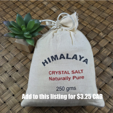 Himalayan Salt Crystal USB Rough Shaped Lamp + Bonus Salt Chunk and Options