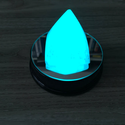 3" Color Changing LED Stand Perfect for Crystals - Mirror Top - Super Sleek Design