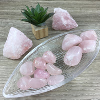 Tumbled Rose Quartz (3 sizes to choose) - Pretty Pink - Smoothly Polished - *Emotional Healing* - *Love* - Reiki Energy