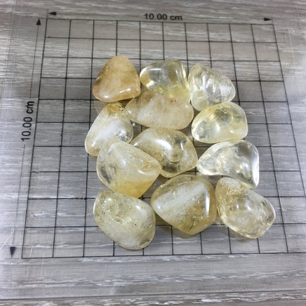 Citrine (2 sizes to choose) - Tumbled, Smooth - *Personal Will* - *Abundance* - *Manifestation* - Reiki Energy