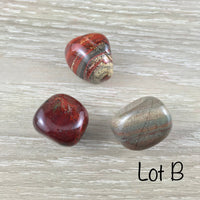 Rainbow Jasper | Fancy Jasper - Tumbled, Natural, No dyes - *GROUNDING* - *PERSEVERANCE* - *HEALING* - Root Chakra Crystal