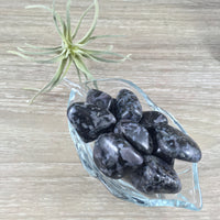 Mystical Merlinite | Indigro Gabbro - Tumbled, Smooth -  - *INTUITION * - *MYSTICISM* - *MAGIC* - Reiki Healing