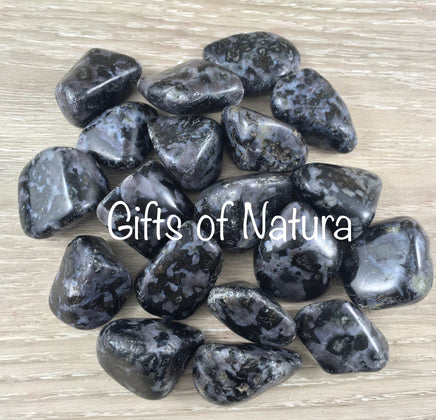 Mystical Merlinite | Indigro Gabbro - Tumbled, Smooth -  - *INTUITION * - *MYSTICISM* - *MAGIC* - Reiki Healing