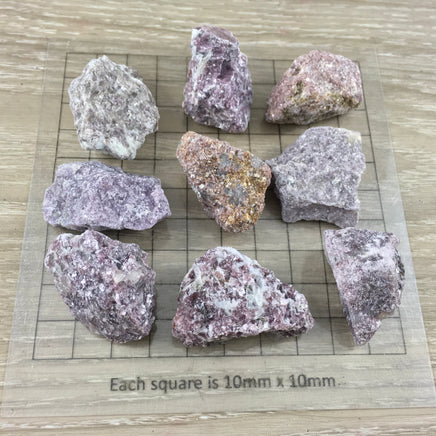 Lepidolite Cluster - Rough, Unpolished, Natural - *Emotional Healing & Balance* - *Serenity* - *Stress Relief*