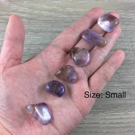 Ametrine Tumbled Crystal (Top Grade) - 2 sizes - *DECISIVENESS* - *MENTAL & SPIRITUAL Clarity*  - Reiki Energy