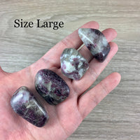 Tumbled Natural Pink Tourmaline - Smooth, Tumbled - From Madagascar - 2 sizes to choose - *LOVE" - "EMOTIONAL HEALING" - Heart Chakra