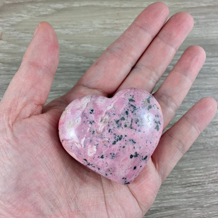 Rhodocrosite Hearts - You Pick - SUPER PUFFY - Smooth, Hand Polished - *Emotional Healing* - *Recovery of Lost Memories* - *Self-Love*