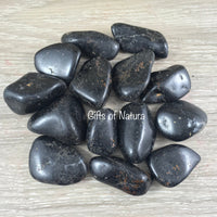 BIG Black Tourmaline  - 1.5 to 1.75 inch - Tumbled, Polished - *PURIFICATION* - *PROTECTION* - Reiki Energy