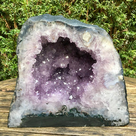 Amethyst Cathedral - 10.5" Length - BIG, DARK Sparkling Points - Superb Quality - Rough, Natural - *CALMING* - Reiki Energy