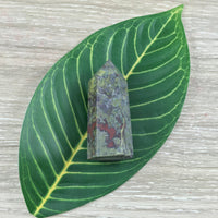 2.2" Dragon's Stone Obelisk - Polished, No Dyes - *Primal Energy* - *Past LIfe Healing* - *Grounding* - Reiki Healing