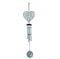 Small HEART Chime - Originally Musically Tuned Windchime - Comes with Gift Box - Zen, Meditation, Healing Gift