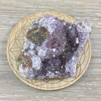 Small Amethyst Cluster - NICE QUALITY, Unpolished, Sparkly - Calming - Divine Connection - Reiki Energy