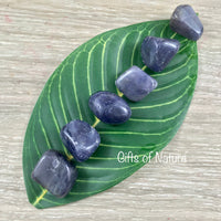 Iolite Tumbled Stone - Polished, Natural Colors - *INNER VISION* - *Heal Old Wounds" - Reiki Energy