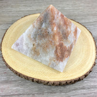 RARE!  Pink Amethyst Pyramid - Smooth, Polished , No Dyes, Natural - *Love* - *Healing* - *Patience* - Reiki Energy