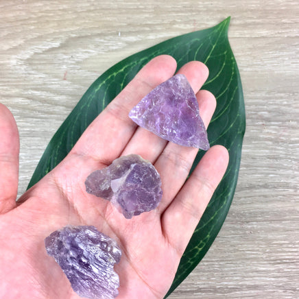 Brazilian Amethyst - Rough, Raw, Chunky, Natural, Unpolished - *CALMING* - *Divine Connection* - *Release Addictions* - Reiki Energy