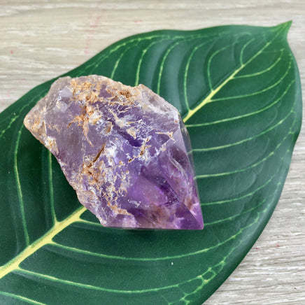 BIG!  3.3" Amethyst Point (1 lb+) - Natural, Rough, Raw, Dark, Unpolished - Crown Chakra - *CALMING* - *PROTECTION* - Reiki Energy