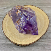 BIG!  3.3" Amethyst Point (1 lb+) - Natural, Rough, Raw, Dark, Unpolished - Crown Chakra - *CALMING* - *PROTECTION* - Reiki Energy
