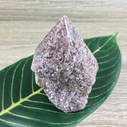 3" Lepidolite Pyramid Point / Obelisk - Natural, Semi-Polished - *Emotional Healing & Balance* - *Serenity* - *Stress Relief*