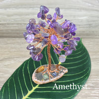 Beautiful Handcrafted Gemstone Trees with Genuine Gemstones - Chakra Tree - Healing Tree - Reiki Energy