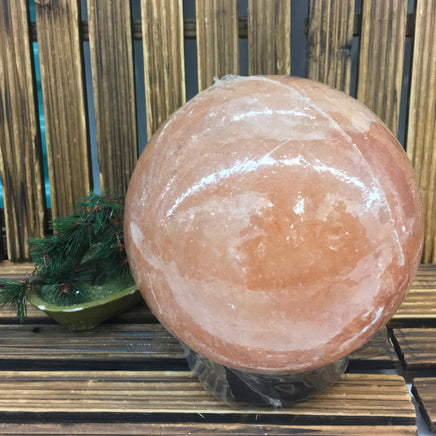 5.5" Sphere / Globe - EXACT PIECE - Himalayan Salt Lamp with CSA approved cord & light bulb - Nature's Ionizer - Excellent Gift