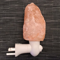 Night Light - Himalayan Salt Crystal Lamp - Comes with Light Bulb and Switch - Nature's Ionizer - Sleep Better