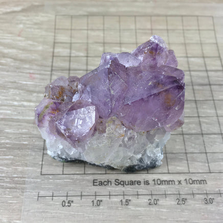 Small Amethyst Cluster - Chunky with Big Point - NICE QUALITY, Unpolished, Sparkly - Calming - Divine Connection - Reiki Energy