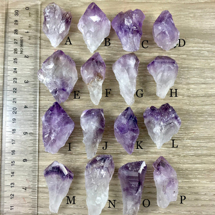 Small Amethyst Point (1.5"-2.25") - You Pick - Natural, Unpolished, SPARKLY - CALMING, DIvine Connection