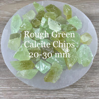 Gemstone Chips for Crystal Infuser - Water Bottle - Crafts - Green Calcite, Hematite, Nephrite Jade, Rose Quartz - Natural, No Dyes