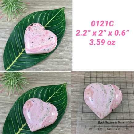 Rhodocrosite Hearts - You Pick - SUPER PUFFY - Smooth, Hand Polished - *Emotional Healing* - *Recovery of Lost Memories* - *Self-Love*