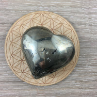 BIG GORGEOUS Pyrite Palmstones - Nice, Thick, Polished, Shiny! - *Vitality* - *Creativity* - *Confidence* - *Will Power* - Reiki Energy