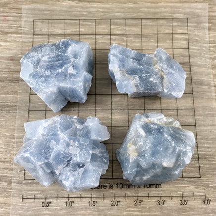 Chunky Blue Calcite - Rough, Unpolished - *SOOTHING* - *ASTRAL TRAVEL* - Throat Chakra Crystal - Reiki Healing