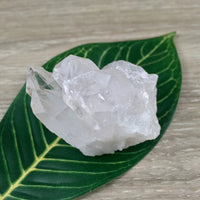 2" Clear Quartz Cluster on Matrix -Chunky - Lovely Points, Unpolished, Natural - *Stone of Light" - Reiki Energy