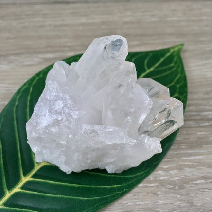 2" Clear Quartz Cluster on Matrix -Chunky - Lovely Points, Unpolished, Natural - *Stone of Light" - Reiki Energy