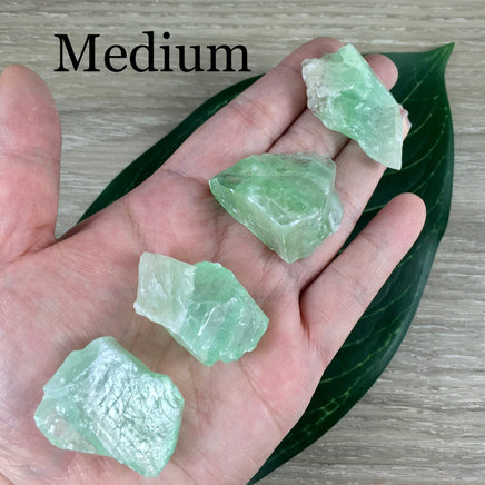 Green Calcite 3 sizes to choose - Rough - Unpolished - Raw - *RELAXATION* - *Balance Emotions* - *Release Stress* - Heart Chakra