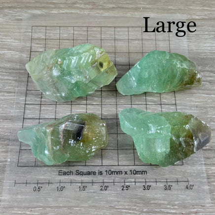 Green Calcite 3 sizes to choose - Rough - Unpolished - Raw - *RELAXATION* - *Balance Emotions* - *Release Stress* - Heart Chakra