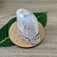 2.25" Rainbow Moonstone Free Form Obelisk - Smooth, Polished - *MYSTERY* - *SELF-DISCOVERY* - *Intuition* - Reiki Healing