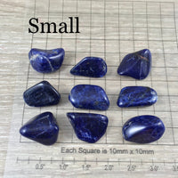 Dark Sodalite - High Grade! 0.75" to 1" Beautiful Polish - Tumbled Crystal | Free Form - *INSIGHT* - *COMMUNICATION* - Reiki Healing