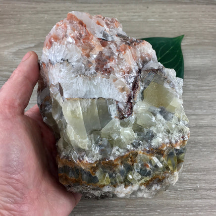 BIG 5" Rainbow Calcite (2.73 lbs) - Rough, Natural - *Combats Emotional Stress", "Heightens Energy", "Excellent Study Aid" - Reiki Energy